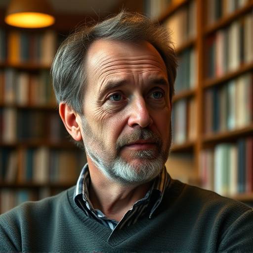 Foto van Thomas van Dijk, docent theatergeschiedenis